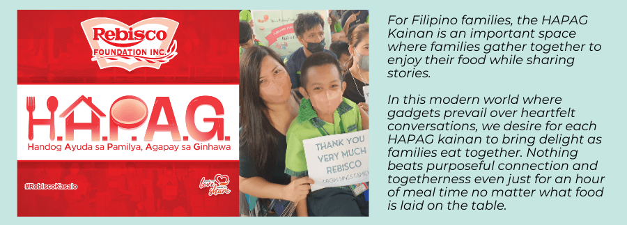 Get to Know Project H.A.P.A.G. by the Rebisco Foundation, Inc.  