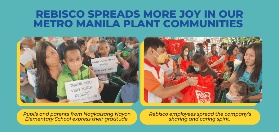 Rebisco Spreads More Joy in Our Metro Manila Plant Communities