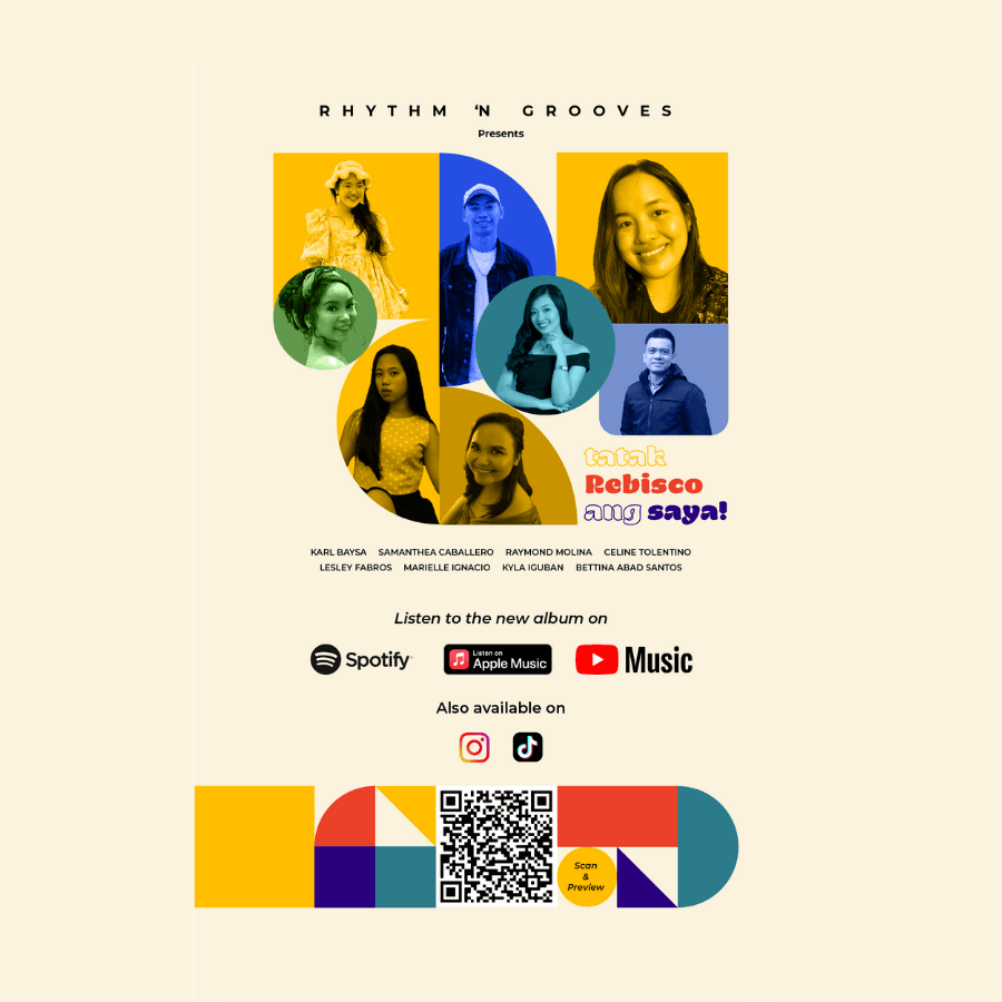 Rebisco's Rhythm n' Grooves Presents Their New Album, Tatak Rebisco ang Saya! Listen to the Album on Various Streaming Platforms