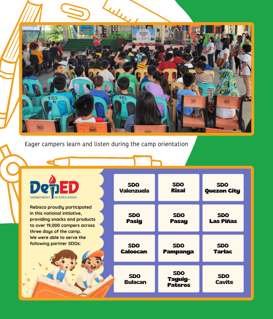 Rebisco Supports the 2024 National Learning Camp