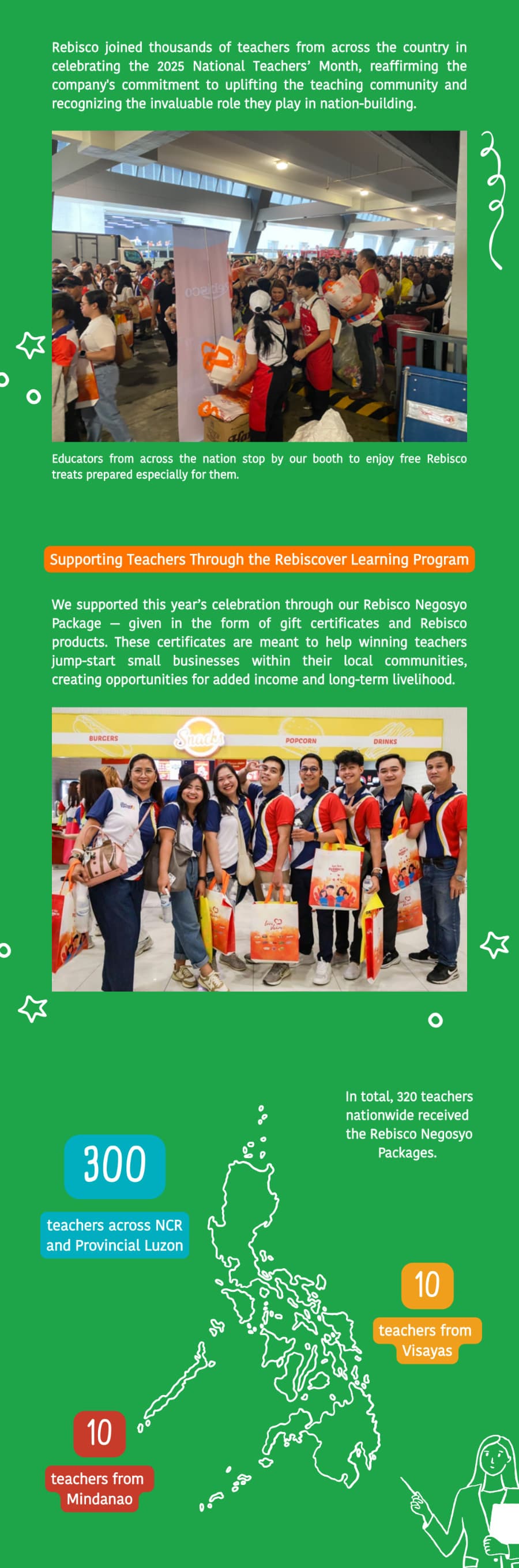 Rebisco Honors Our Nation’s Educators at the 2025 National Teachers’ Month Celebration