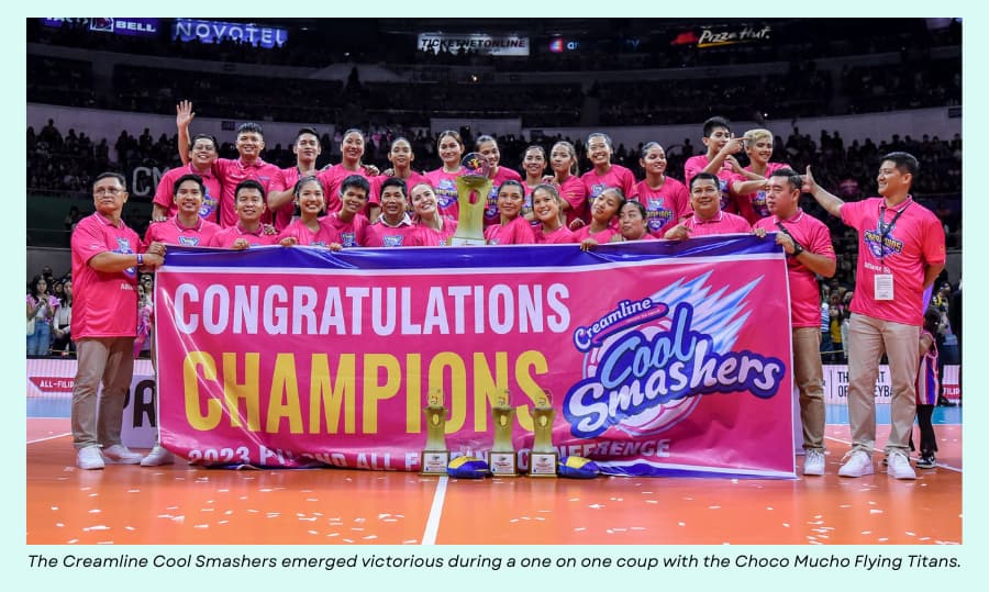  Rebisco Volleyball Teams Triumph in Historic Conclusion of the 2023 PVL 2nd All Filipino Conference