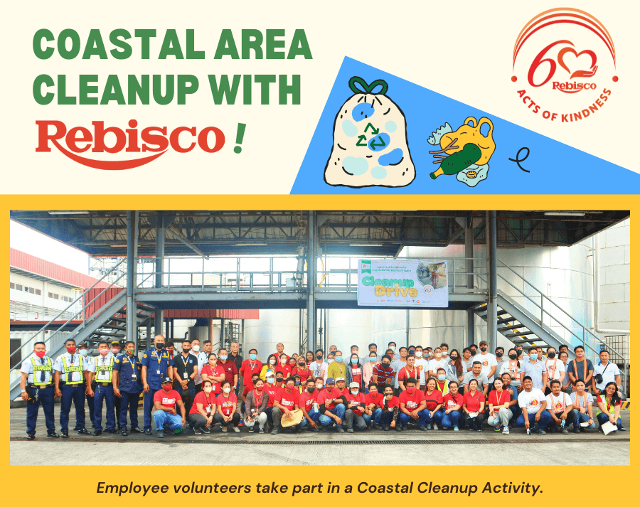 Rebisco Holds a Coastal Cleanup Initiative in Cavite