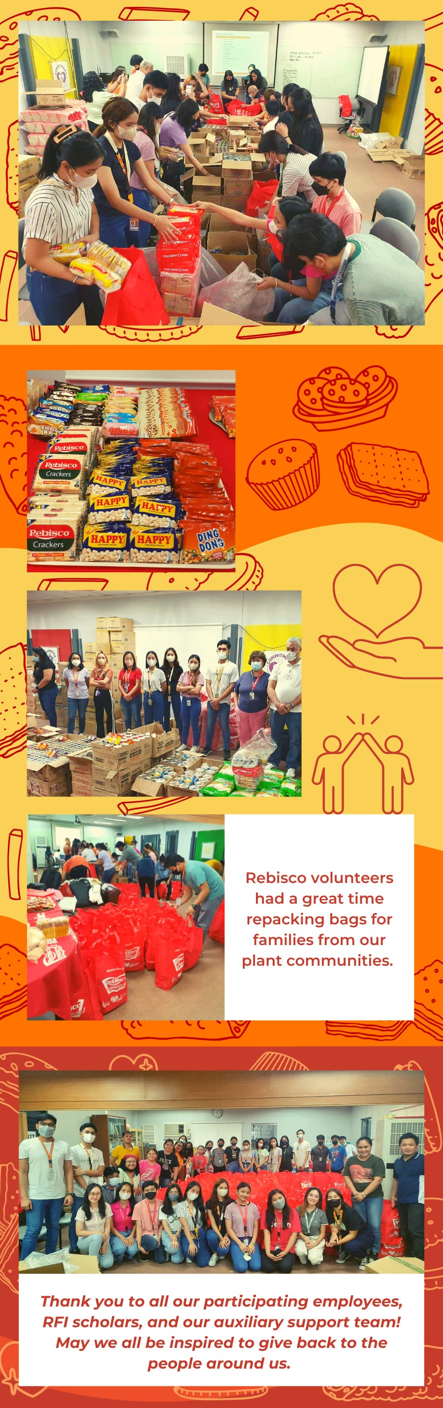 A Get-Together Repacking Session with the Rebisco Family! 