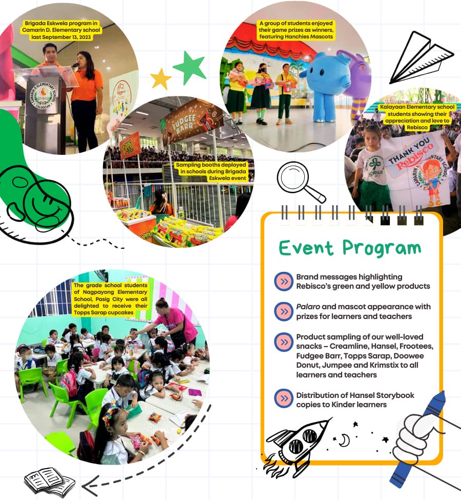 Bayanihan Para sa Matatag na Paaralan - Rebisco Joins DepEd’s Brigada Balik Eskwela Program