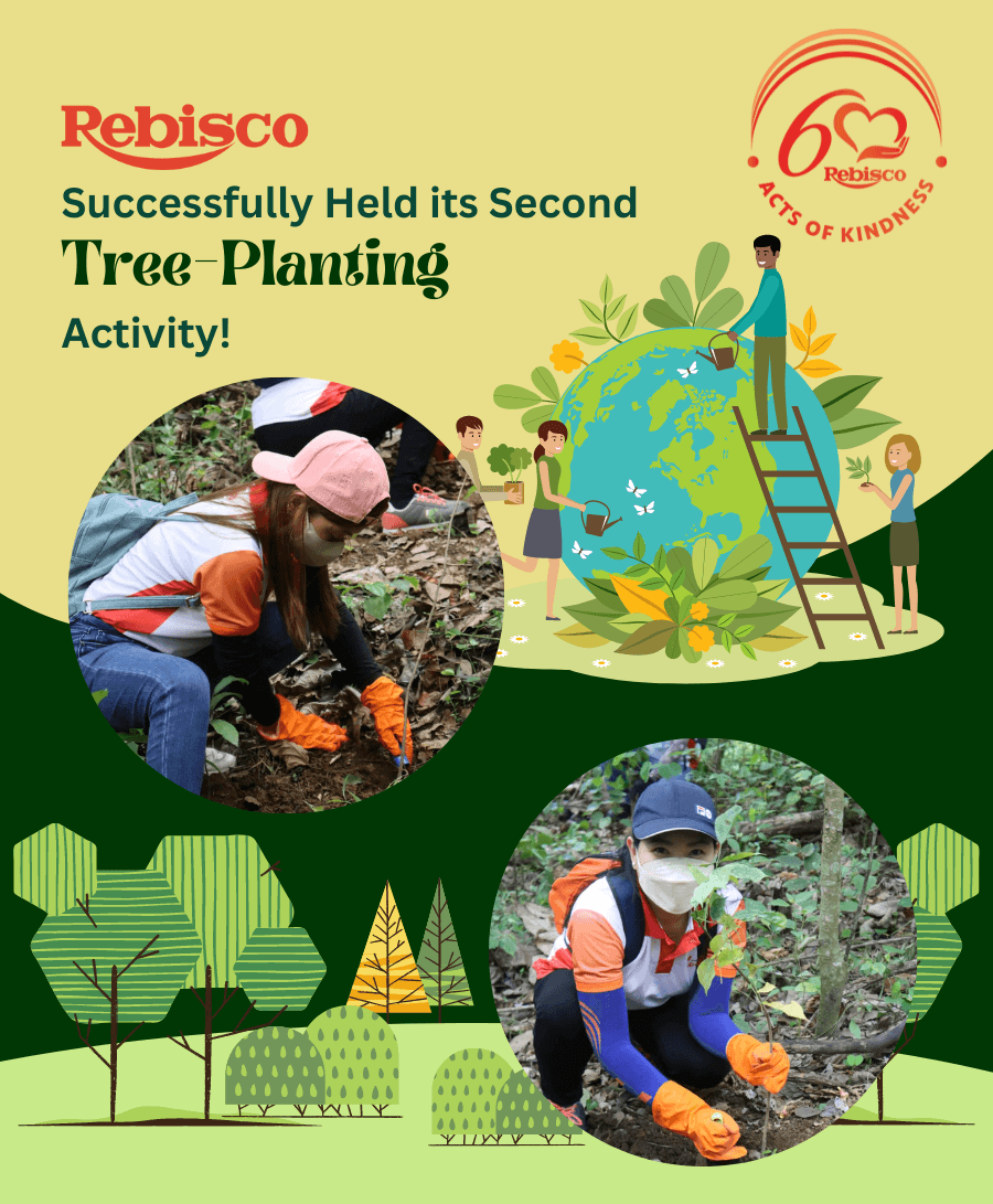 Rebisco Successfully Held its Second Tree-Planting Activity