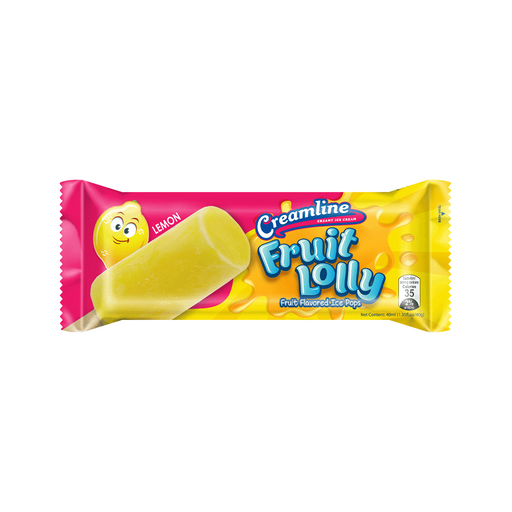 Fruit Lolly Lemon