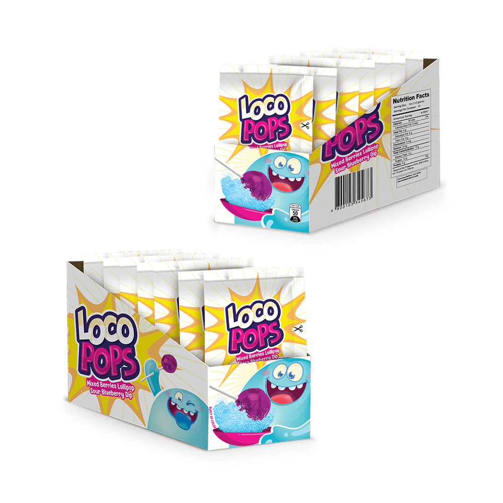 Loco Pops Mixed Berries with Sour Blueberry Dip gallery image 5