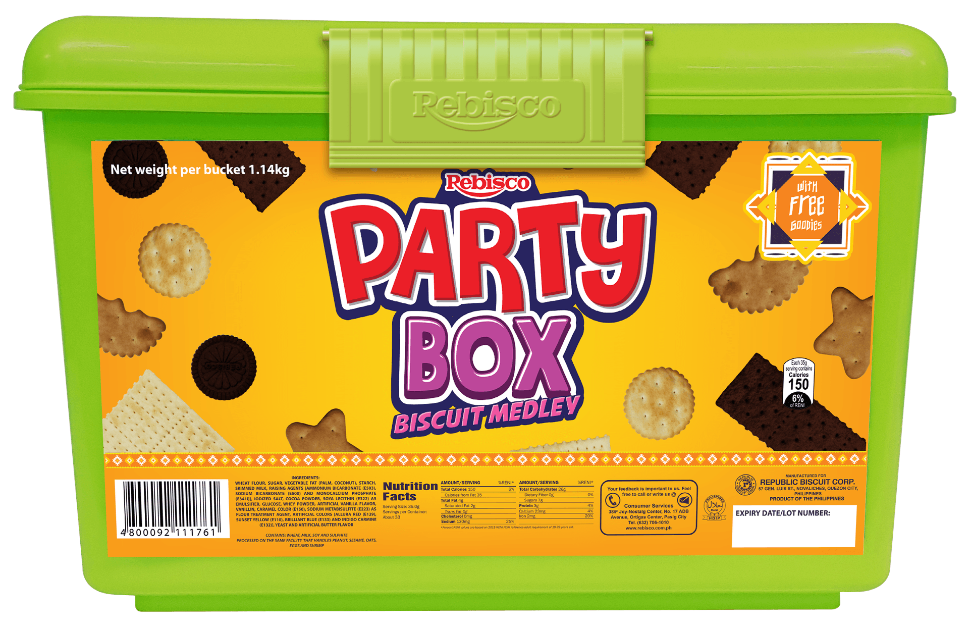 Party Box Biscuits Medley