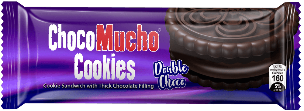 Choco Mucho Cookie Sandwich Double Choco