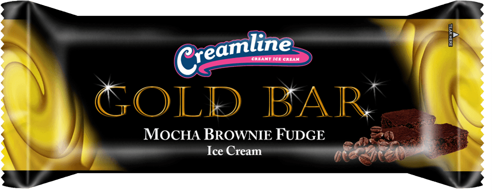 Creamline Gold Bar Mocha Brownie Fudge