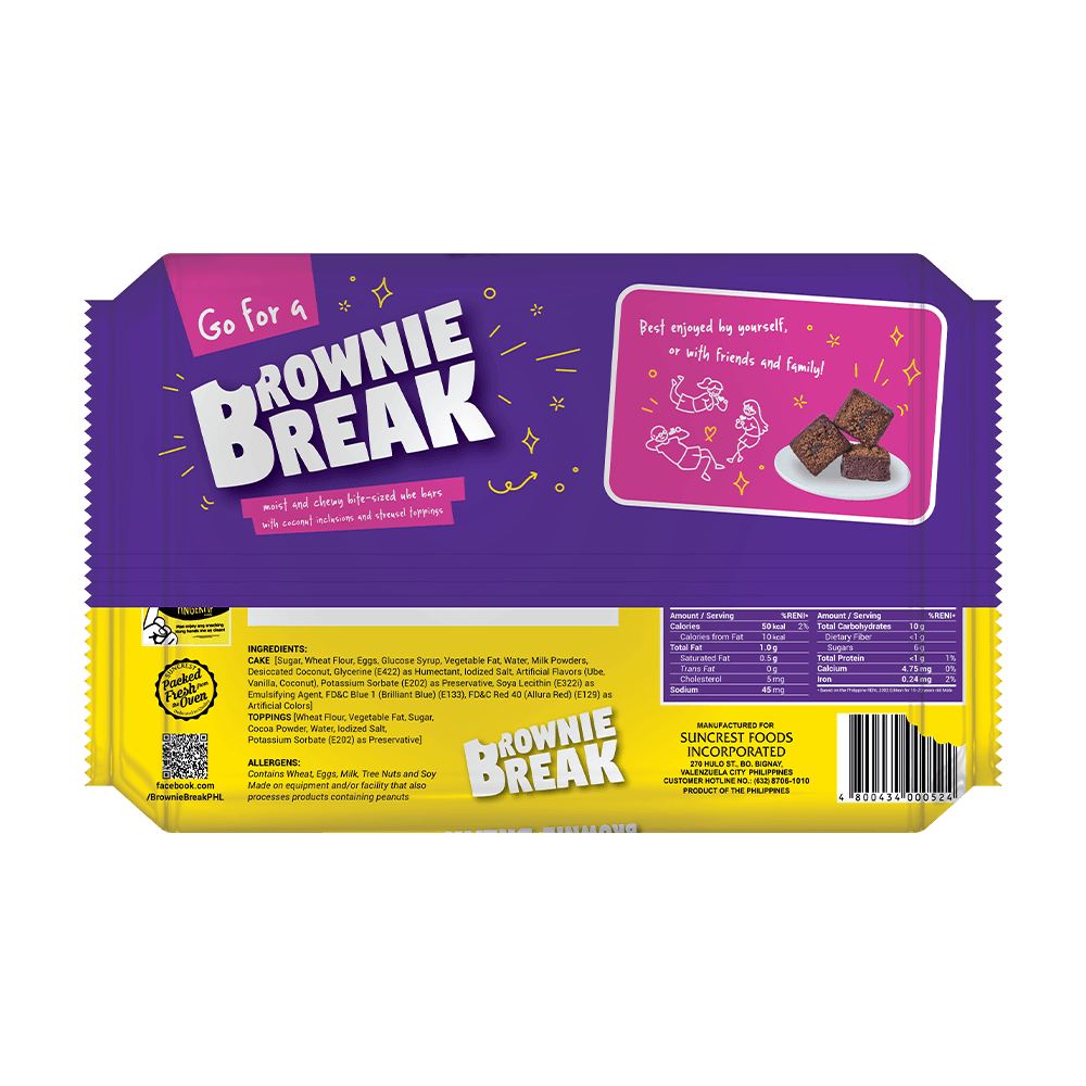 Brownie Break Ube Bar gallery image 2