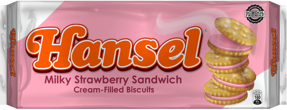 Hansel Milky Strawberry Sandwich gallery image 1