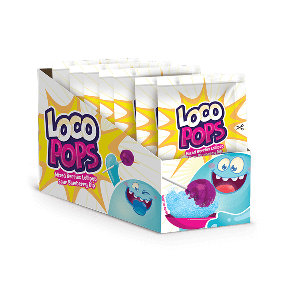Loco Pops Mixed Berries with Sour Blueberry Dip gallery image 1