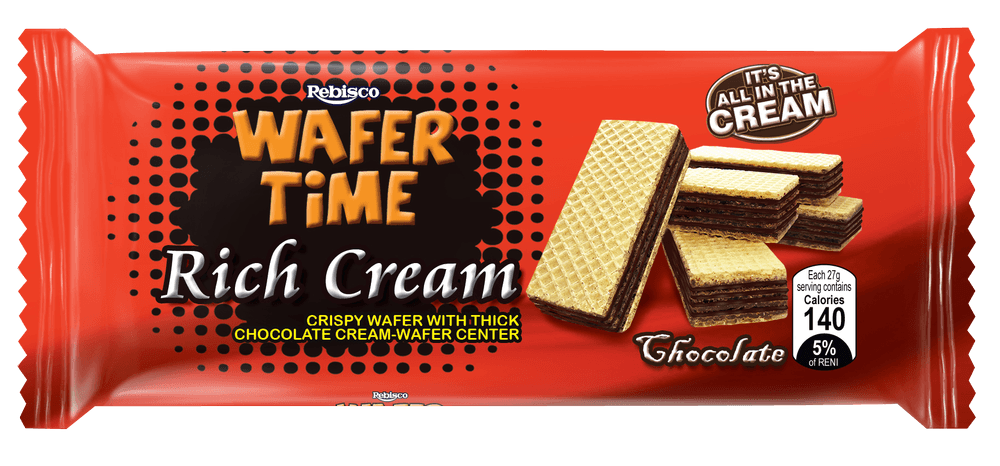 Wafertime Rich Cream Wafers Chocolate