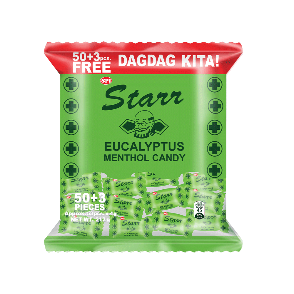 STARR EUCALYPTUS MENTHOL 50+3