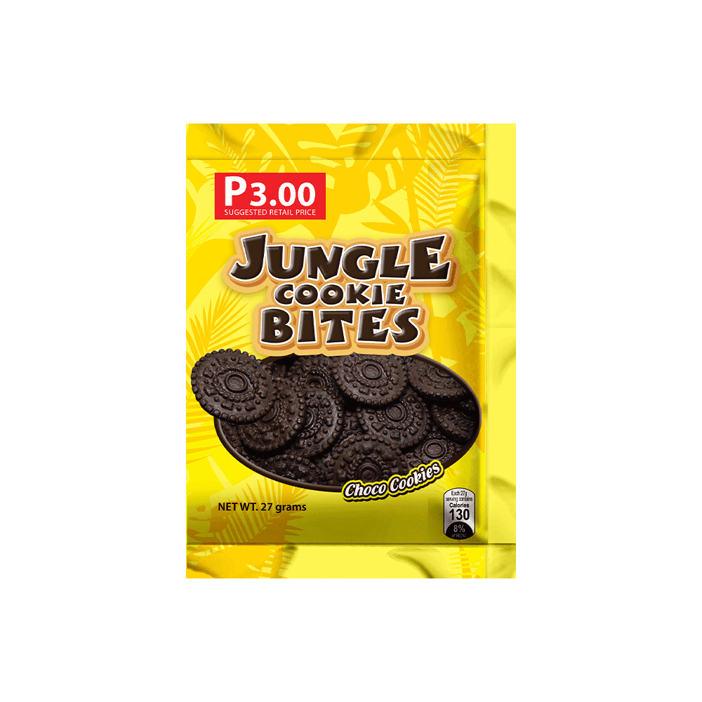 Jungle Cookie Bites Chocolate Bite-Sized Biscuit