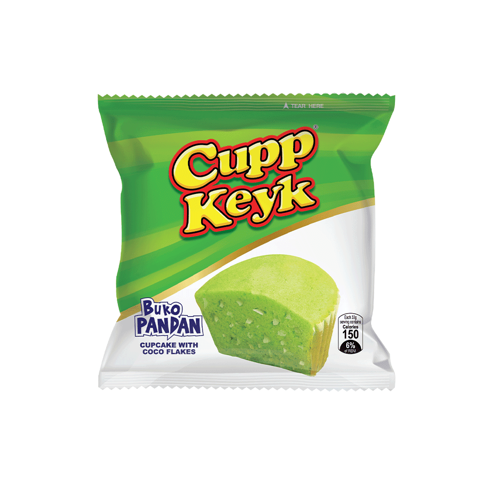 Cupp Keyk Buko Pandan