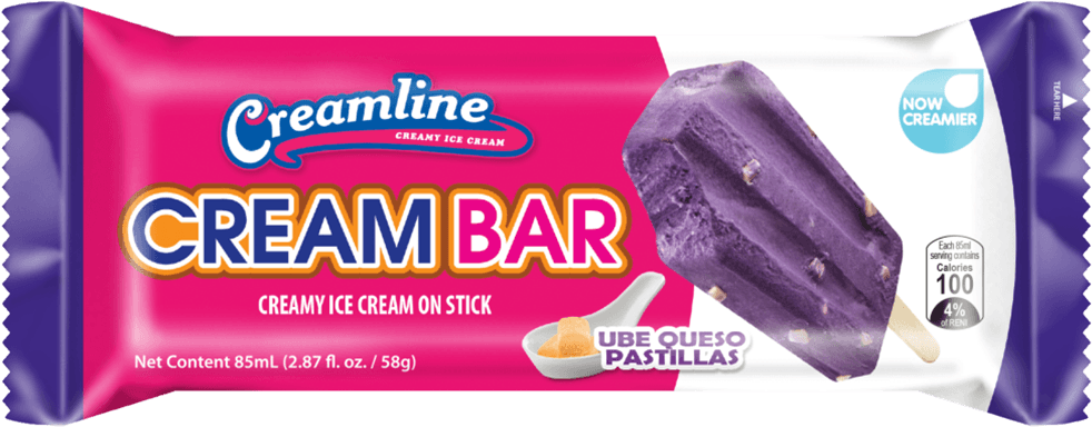 Creamline Cream Bar Ube Queso Pastillas