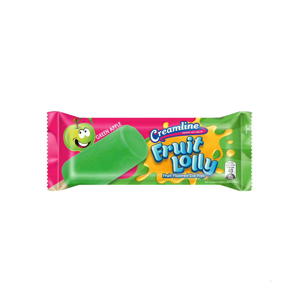 Fruit Lolly Green Apple