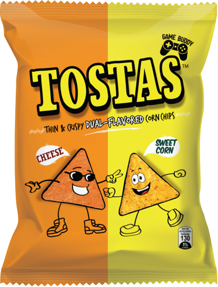 Tostas Cheese & Sweet Corn