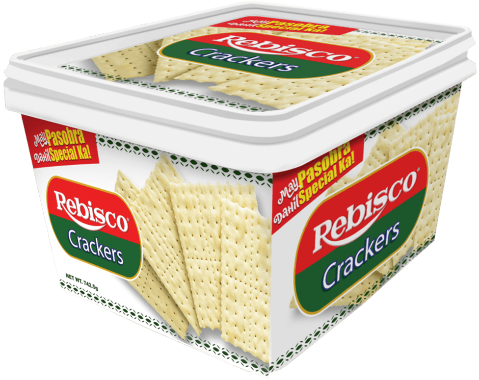 Rebisco Crackers Tub
