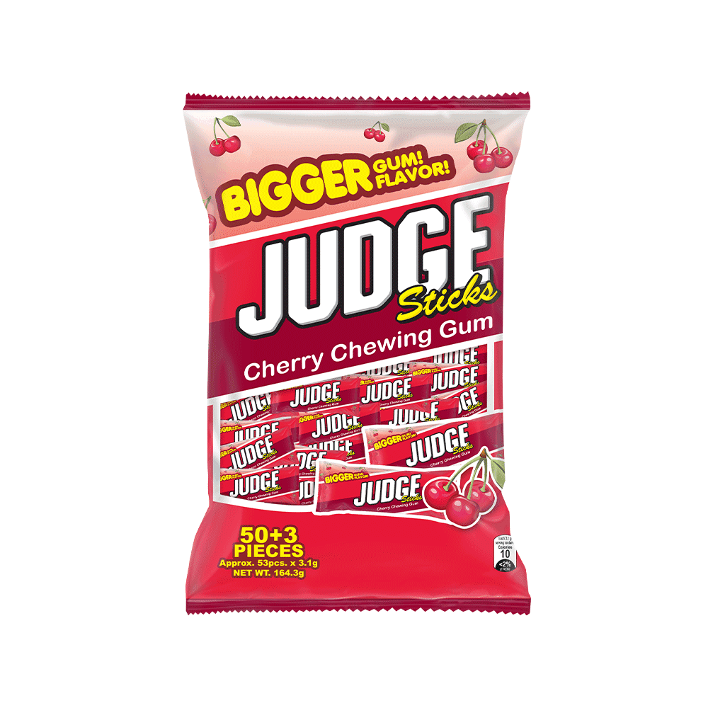Judge Gum Sticks Cherry