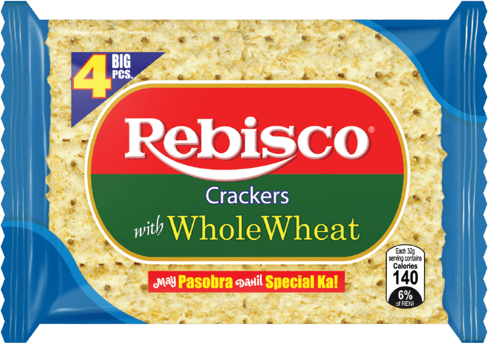 Rebisco Crackers Whole Wheat