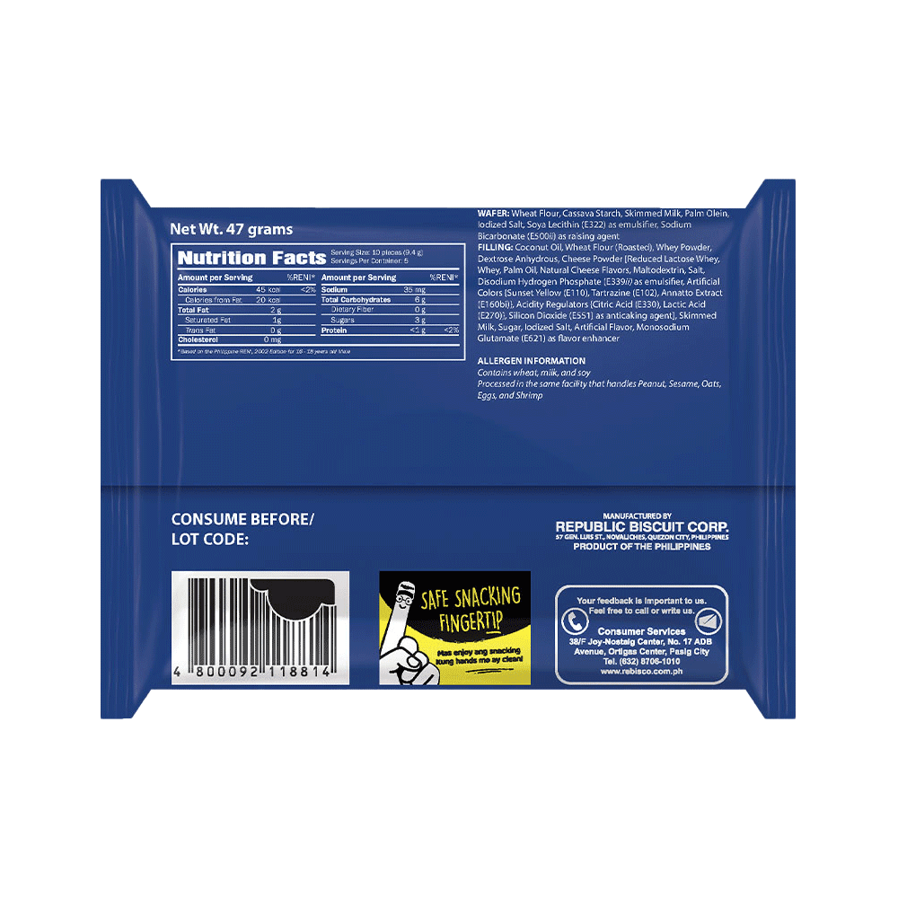 Wafertime Rich Cream Thins Cheddar gallery image 2