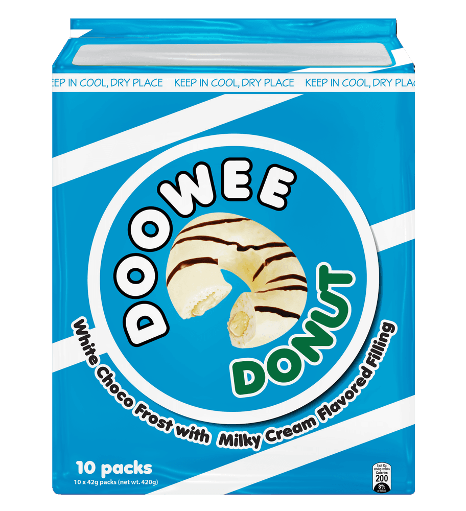 Doowee Donut White Choco gallery image 1