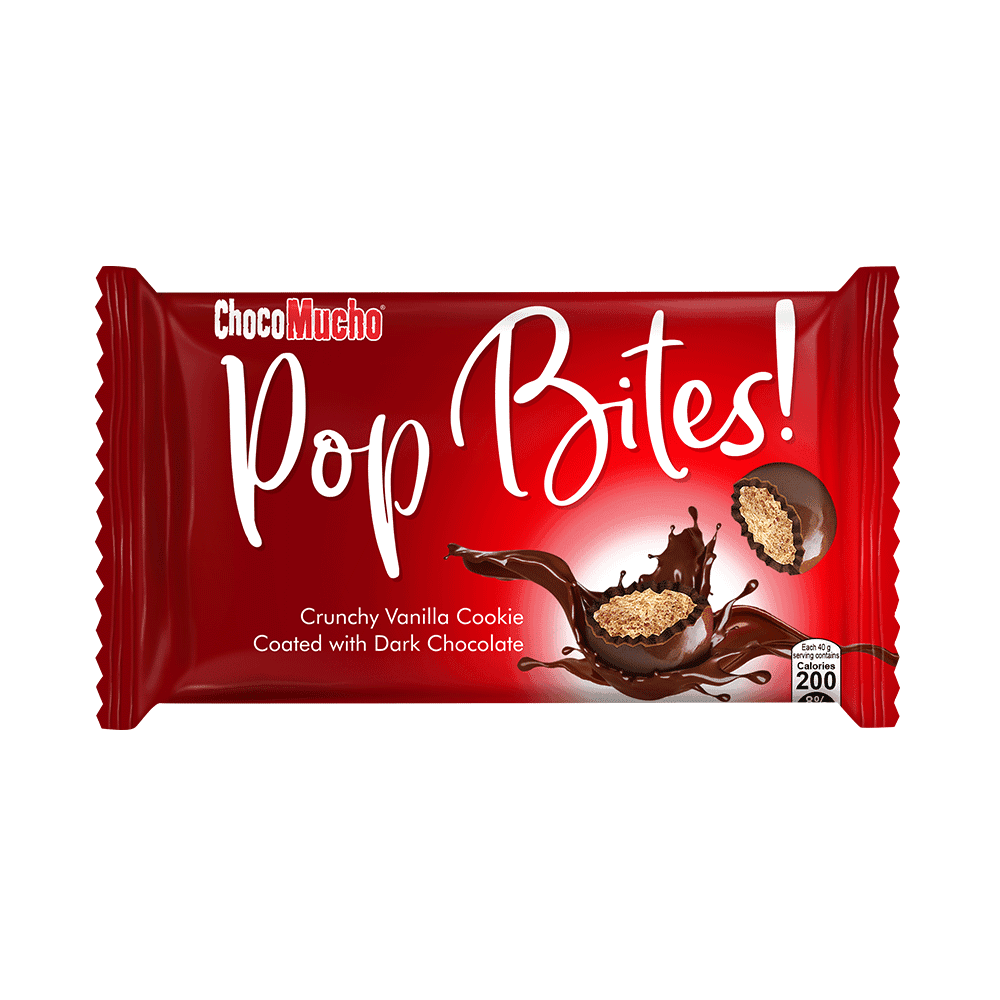 Choco Mucho Pop Bites Dark Choco