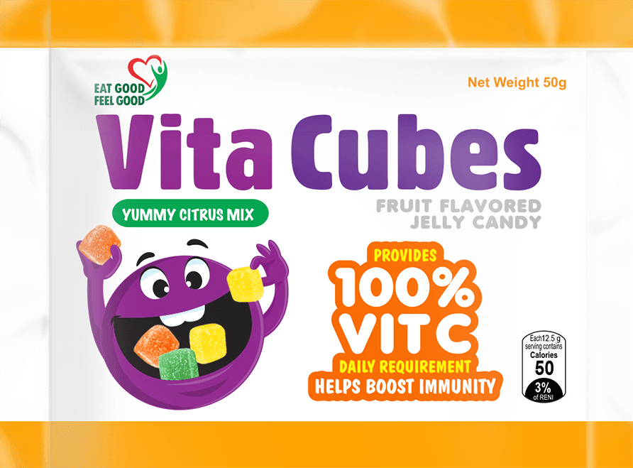Vitacubes Display Box Citrus Mix