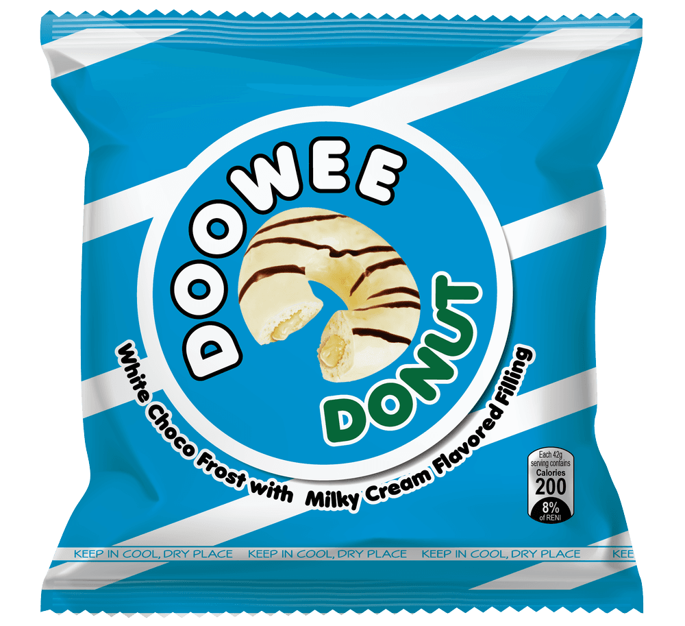 Doowee Donut White Choco
