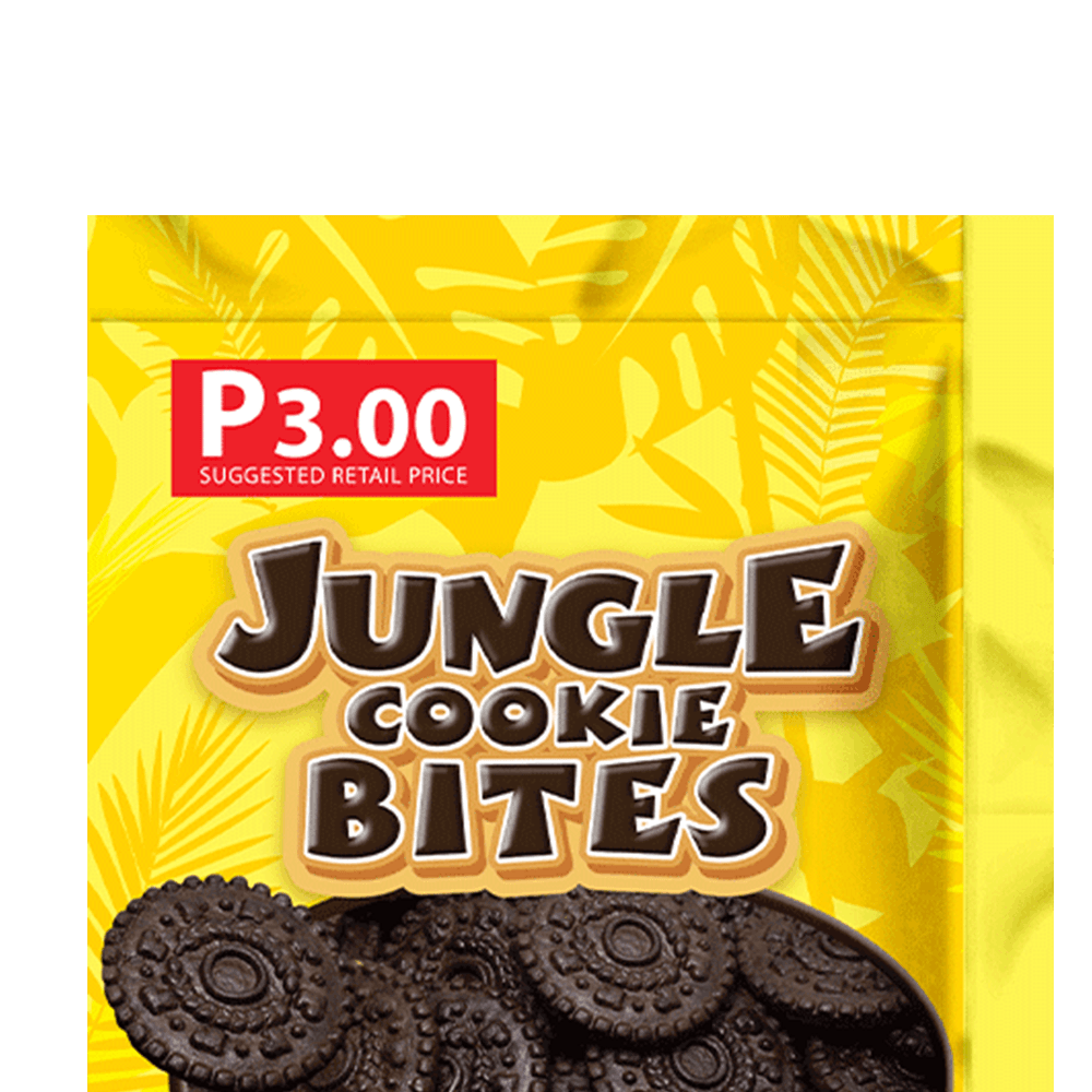Jungle Cookie Bites Chocolate Bite-Sized Biscuit gallery image 1