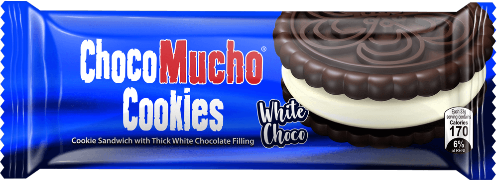 Choco Mucho Cookie Sandwich White Choco